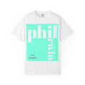 Phil Irwin Los Angeles Graphic T-Shirt — Minimal Mint Block Logo Tee